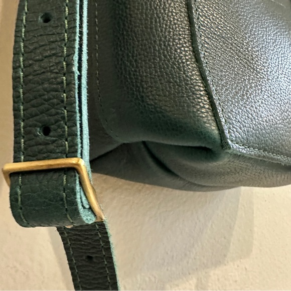 Portland Leather Goods (PLG) GREEN lagoon mini Tote Bag - Picture 4 of 11